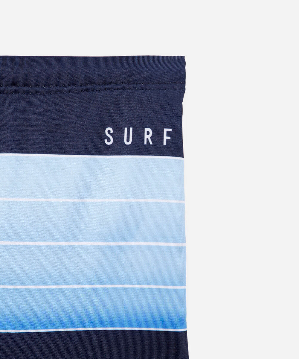 sunga boxer infantil listrada azul
