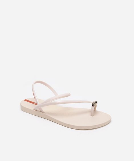 rasteirinha ipanema glam bege