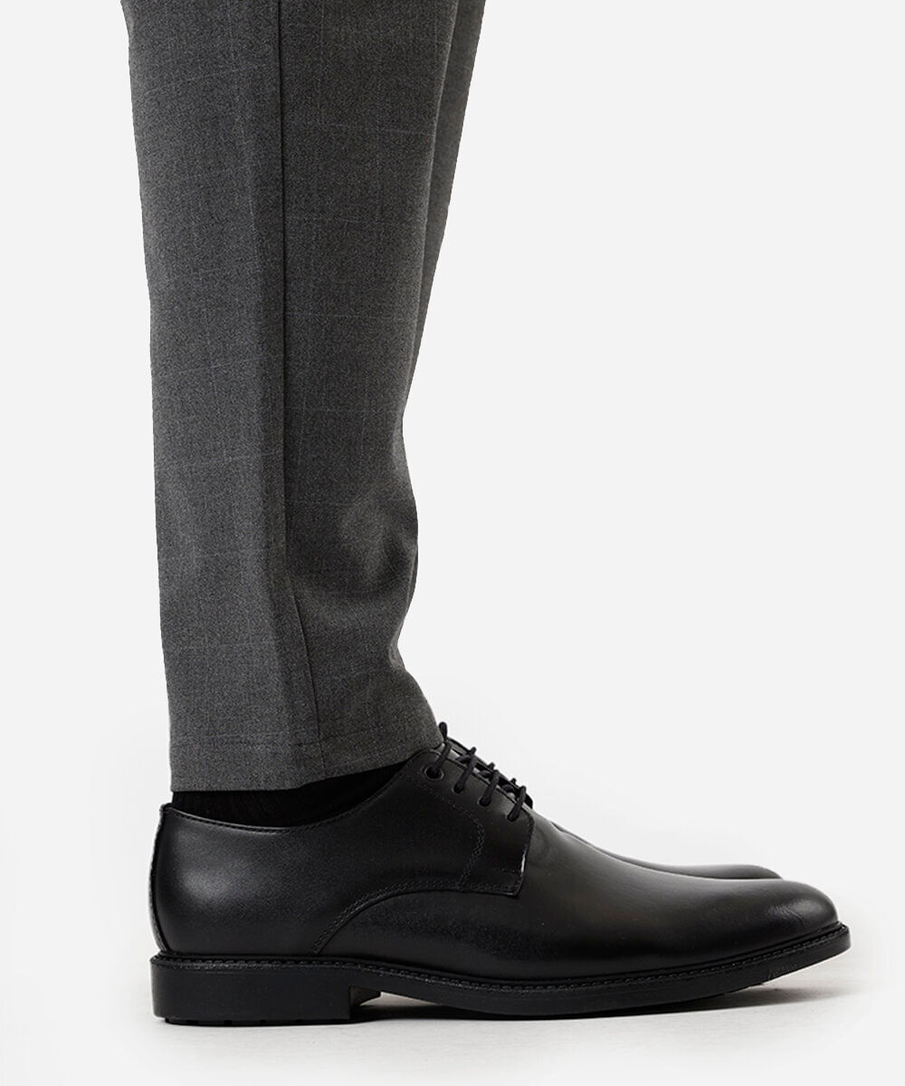 sapato social de couro oneself preto
