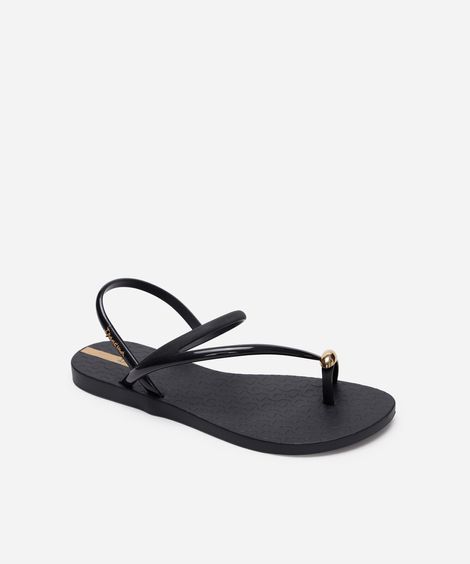 rasteirinha ipanema glam preta