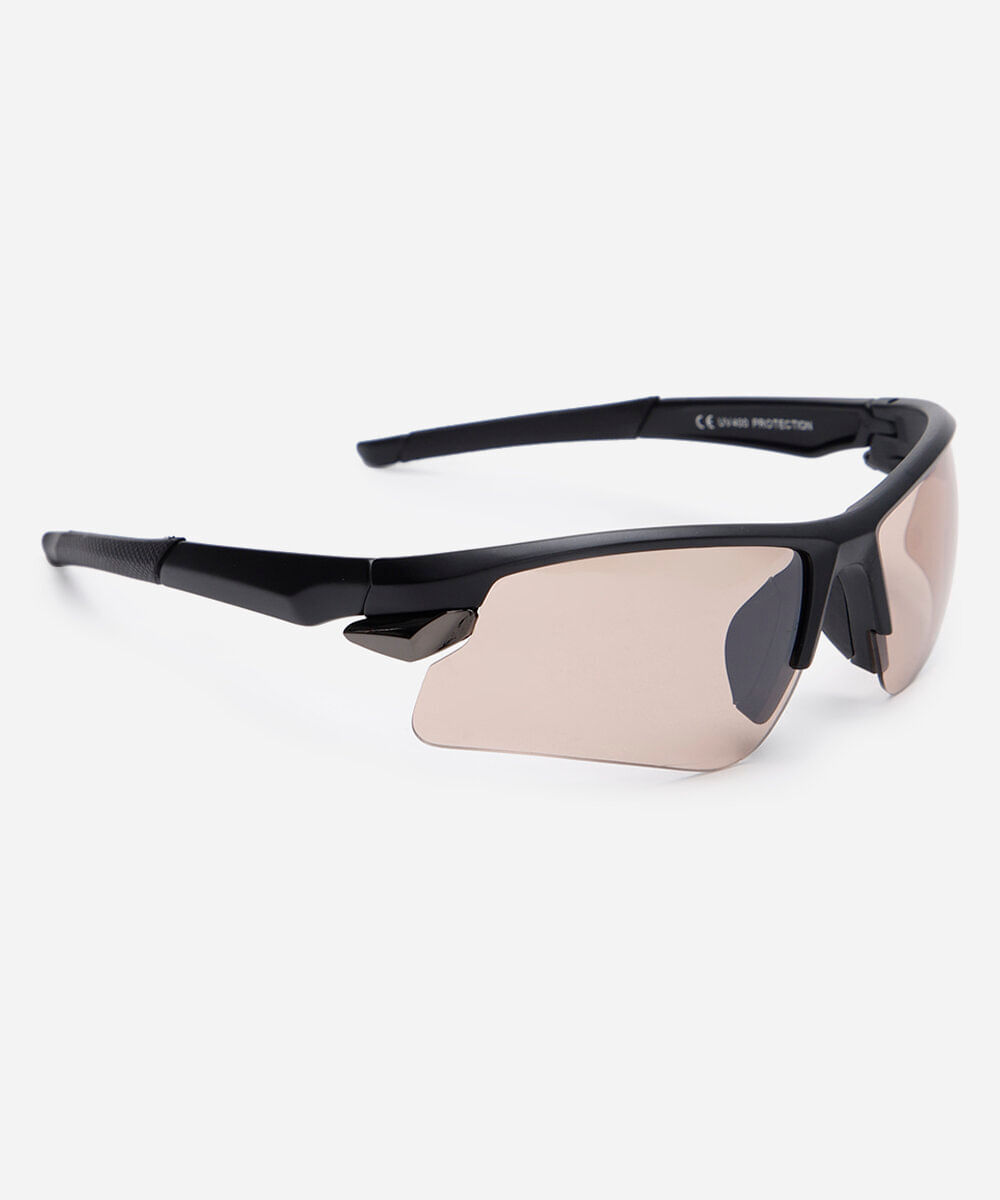 óculos de sol esportivo ace unissex preto