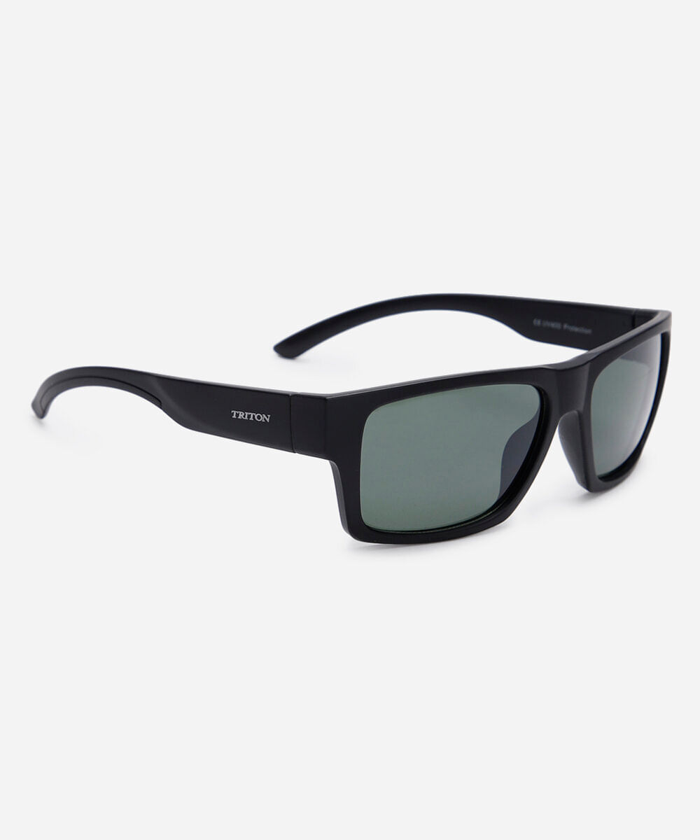 óculos de sol quadrado triton preto