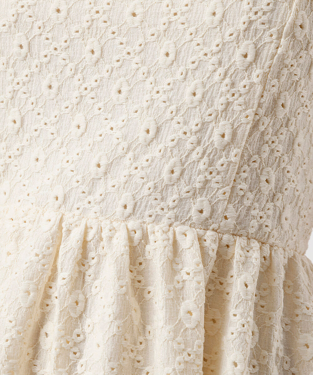 vestido midi alça fina feminino de laise  off white