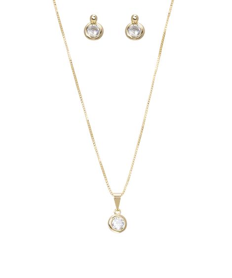 kit relógio feminino technos analógico 2035nank1k dourado