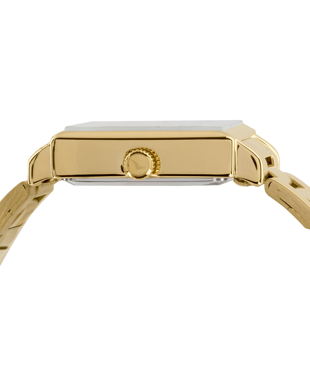 kit relógio feminino condor analógico co2035exmk4b dourado