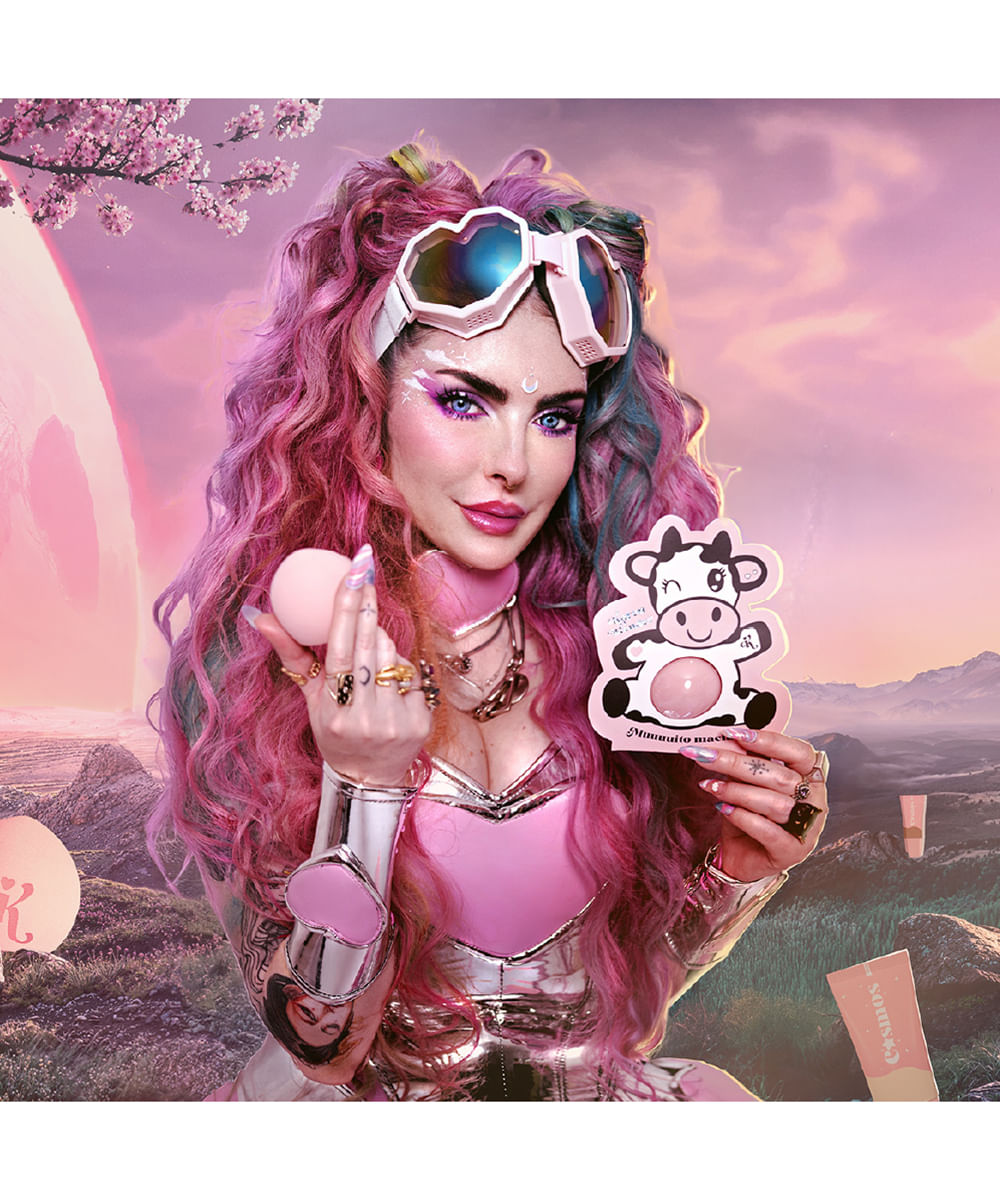 esponja para maquiagem karen blender by karen bachini