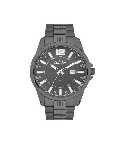 kit relógio masculino condor analógico calendário co2115ncjk4f preto