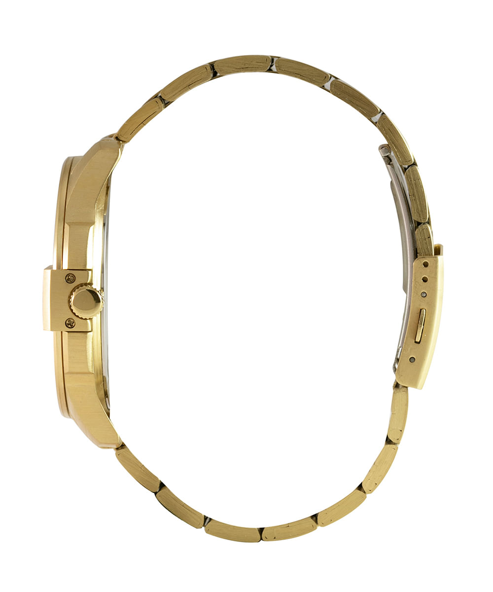 relógio masculino lince analógico calendário mrg4708l d2kx dourado
