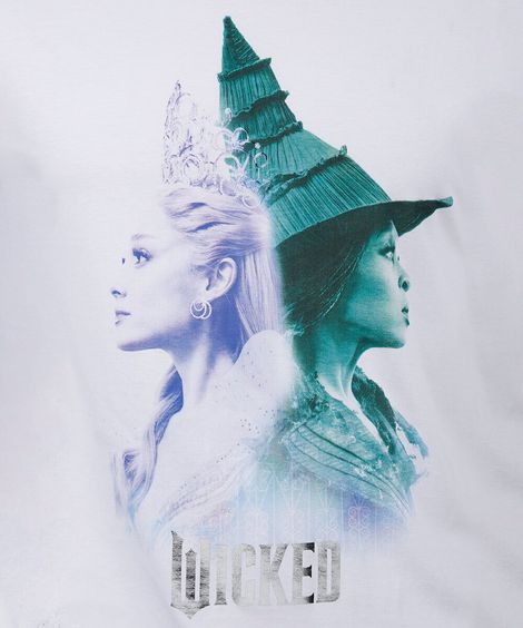 camiseta oversized juvenil em algodão wicked off white