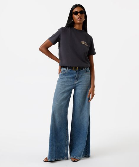 camiseta feminina de algodão signo touro márcia sensitiva cinza