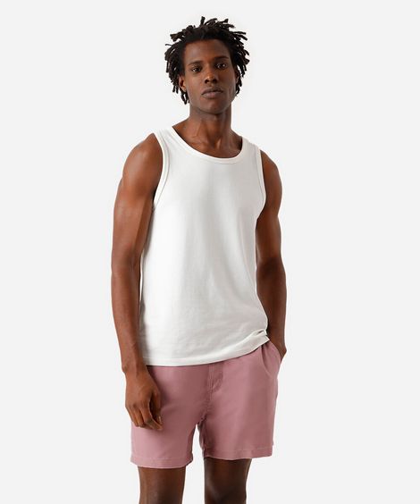 short jogger masculino estonado rosa