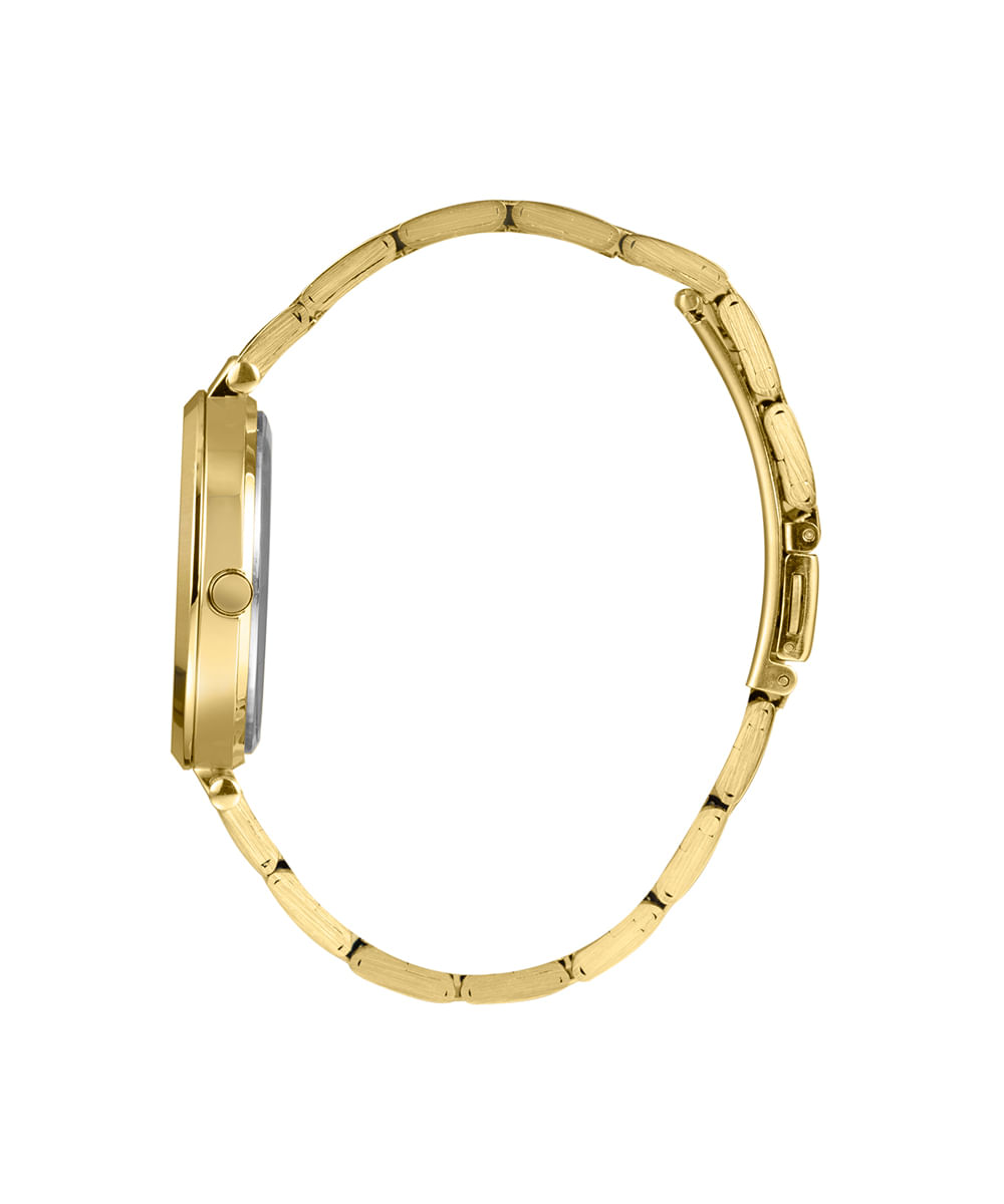 kit relógio feminino lince analógico lrgm031l36 kbqub2kx dourado
