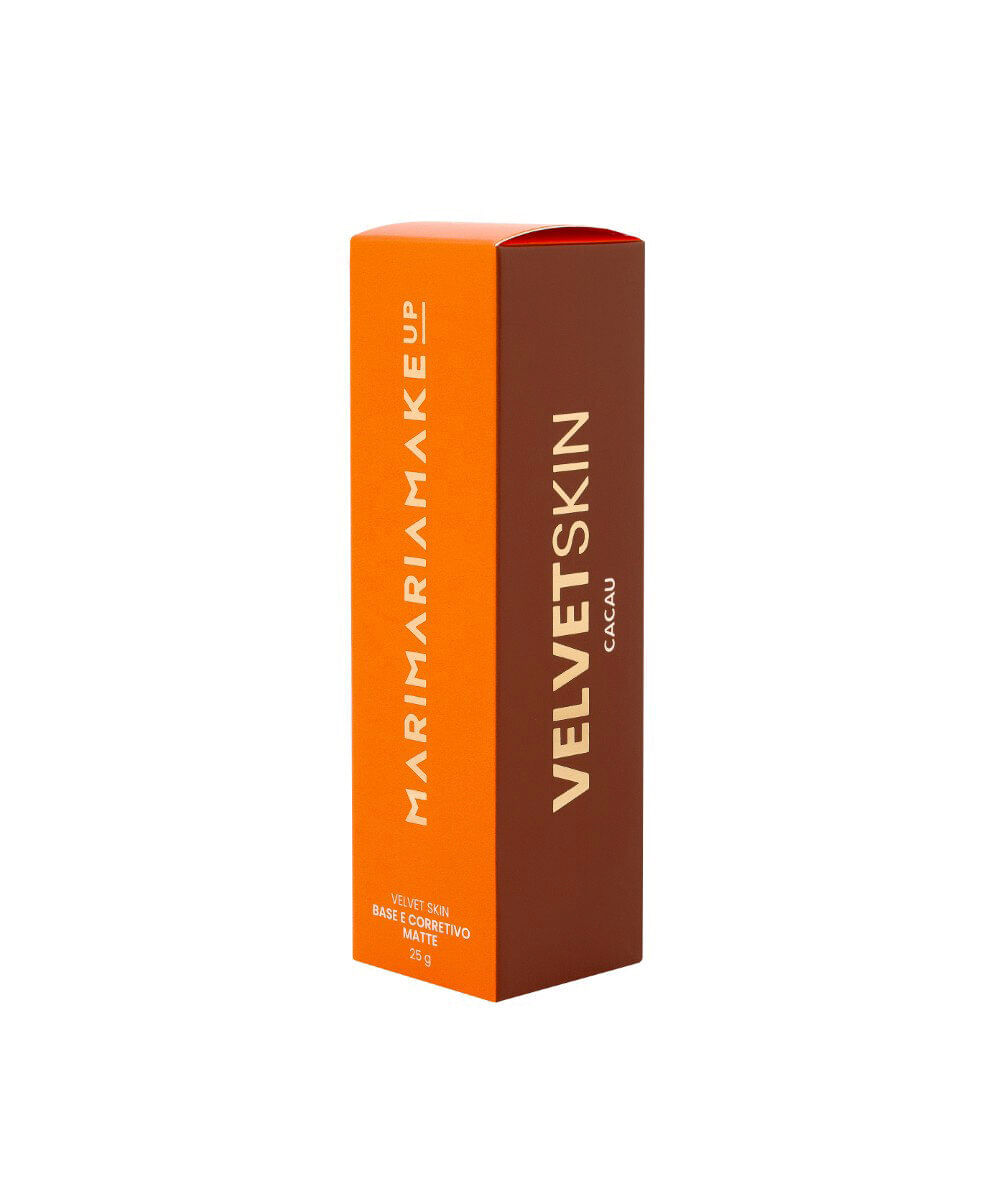 base e corretivo mari maria matte velvet skin cacau