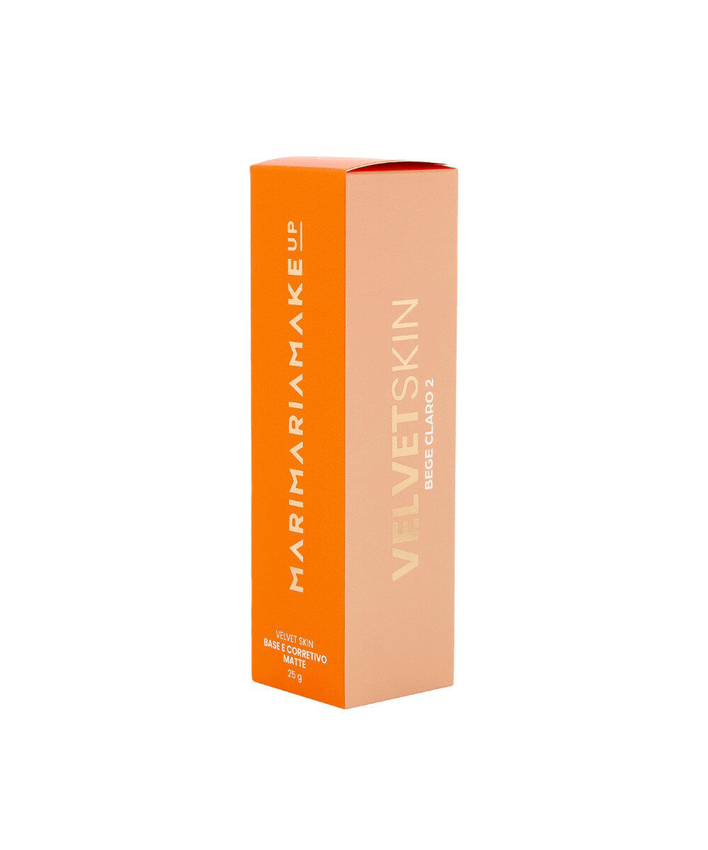 base e corretivo mari maria matte velvet skin bege claro 2
