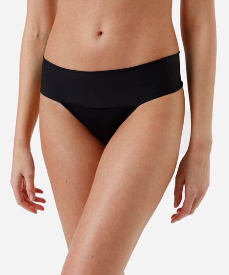 kit com 2 calcinhas femininas biquíni em microfibra colorido