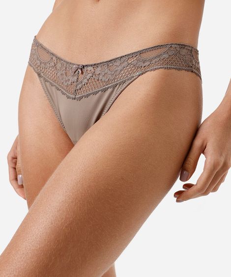 kit de 2 calcinhas biquíni com renda colorido