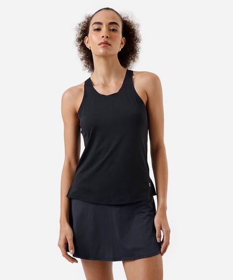 regata feminina esportiva preta