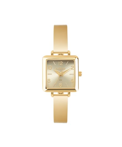 relógio feminino condor analógico co2035nke5x dourado