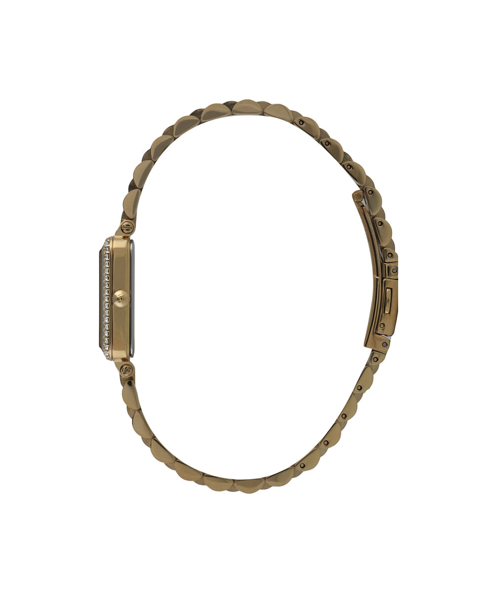 relógio feminino orient analógico lgss0066 c1kx dourado