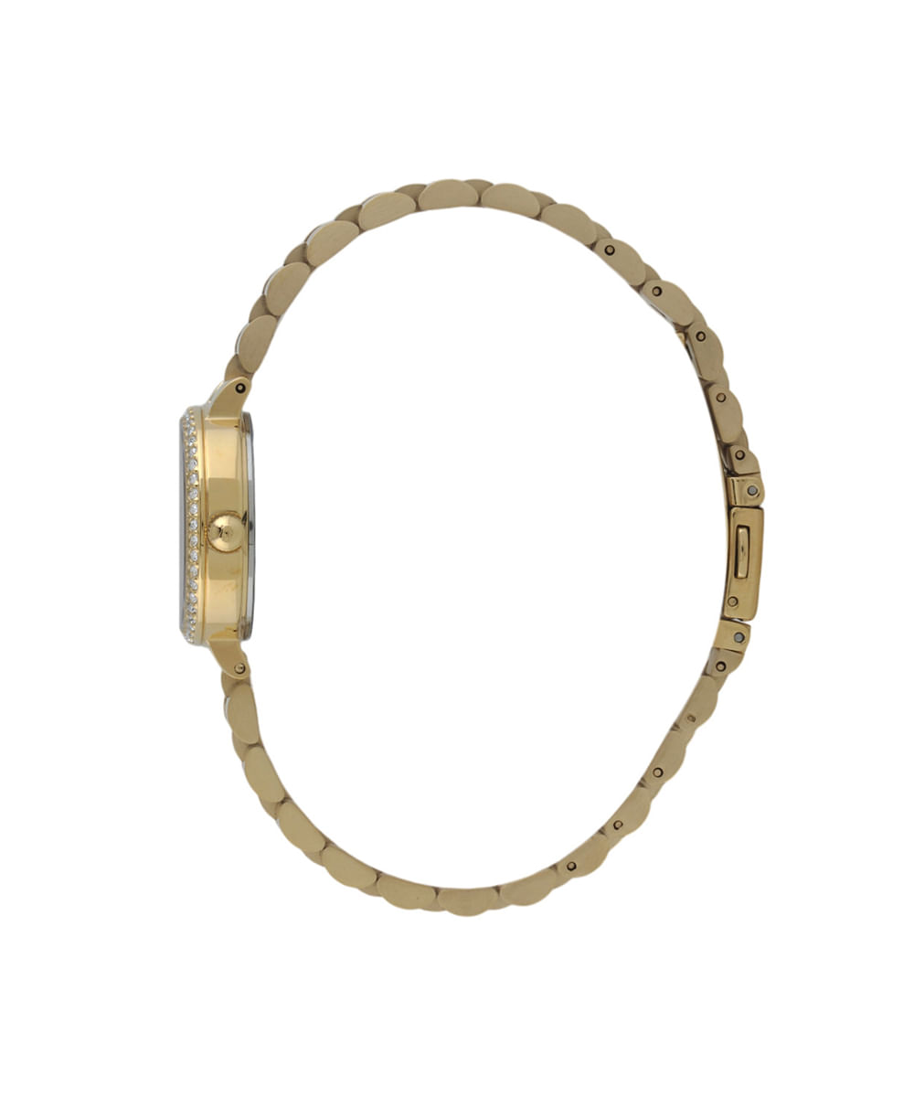 relógio feminino orient analógico fgss0242 d1kx dourado