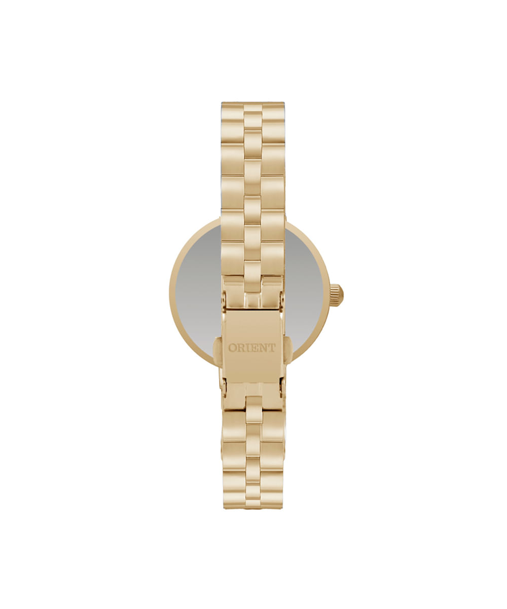 relógio feminino orient analógico fgss0242 d1kx dourado