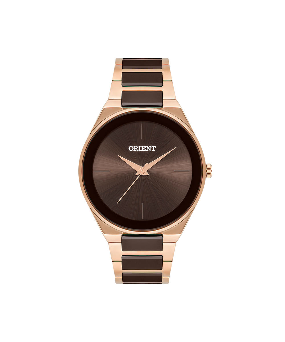 relógio feminino orient analógico ftsk0002 n1rn rosa