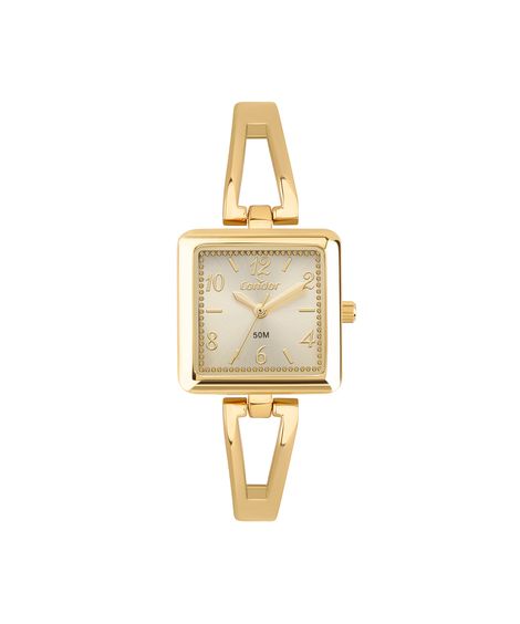 relógio feminino condor analógico co2035nvd5x dourado