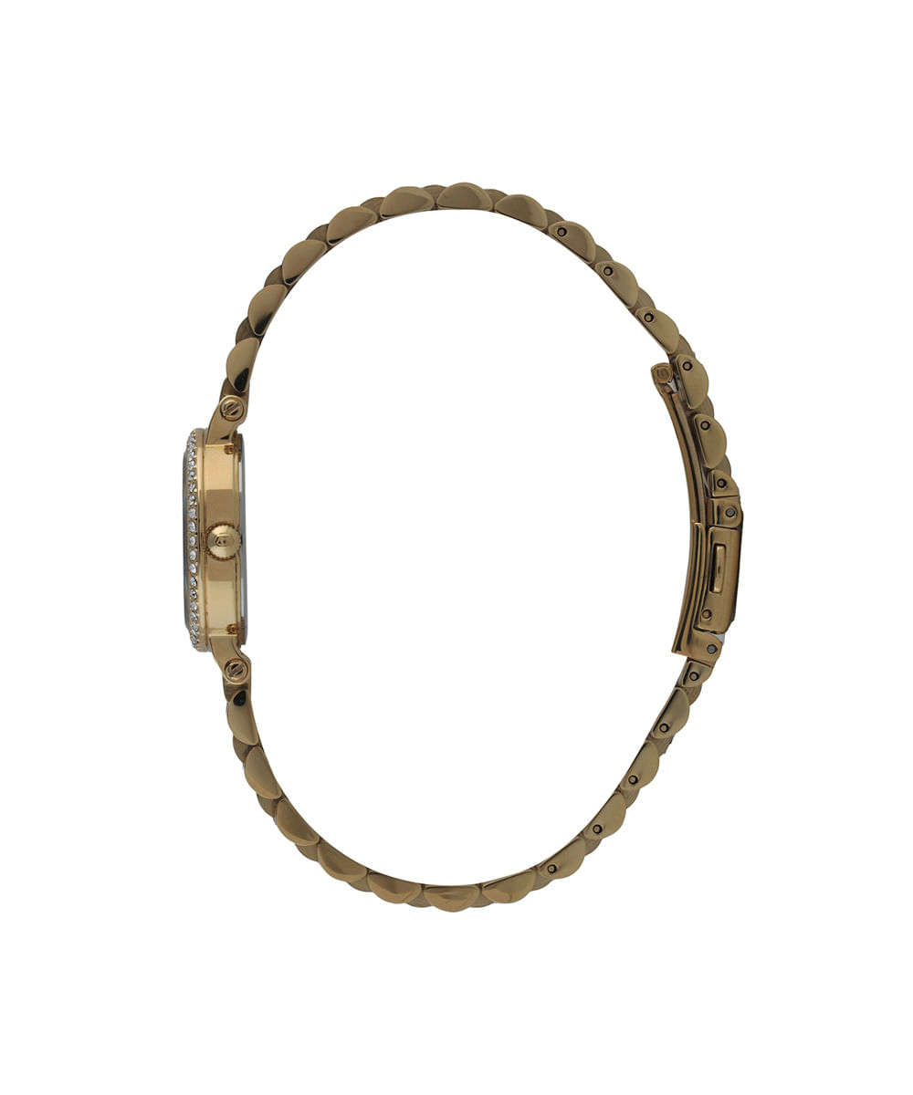 relógio feminino orient analógico fgss0238 c1kx dourado