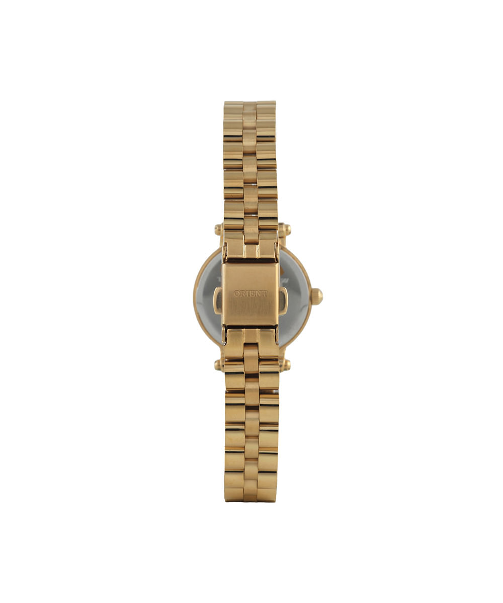 relógio feminino orient analógico fgss0238 c1kx dourado