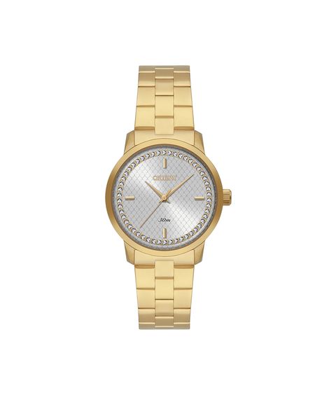 relógio feminino orient analógico fgss0239 s1kx dourado