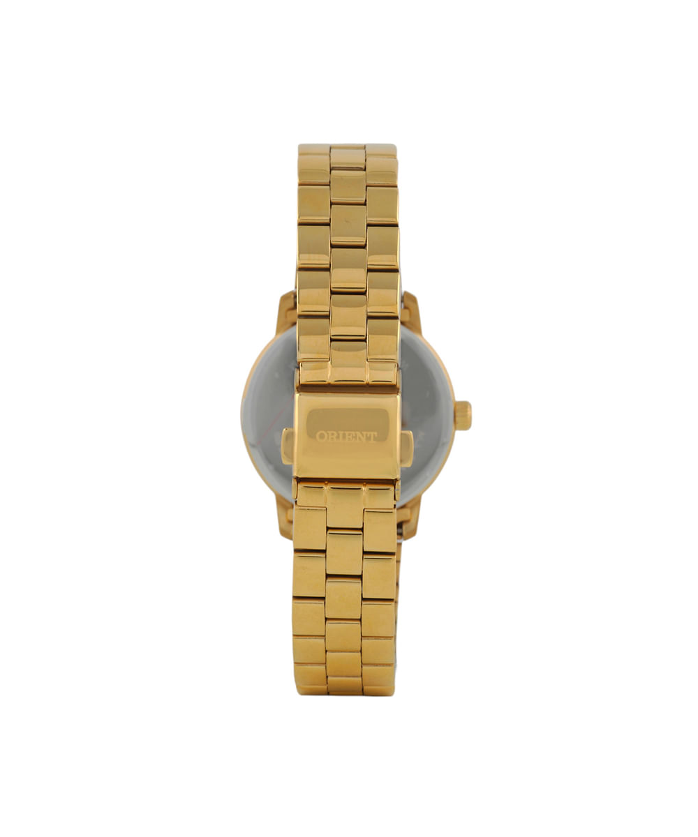 relógio feminino orient analógico fgss0239 s1kx dourado