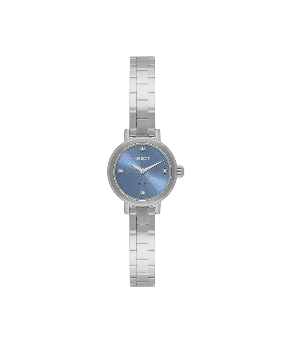 relógio feminino orient analógico fbss0150 a1sx prateado