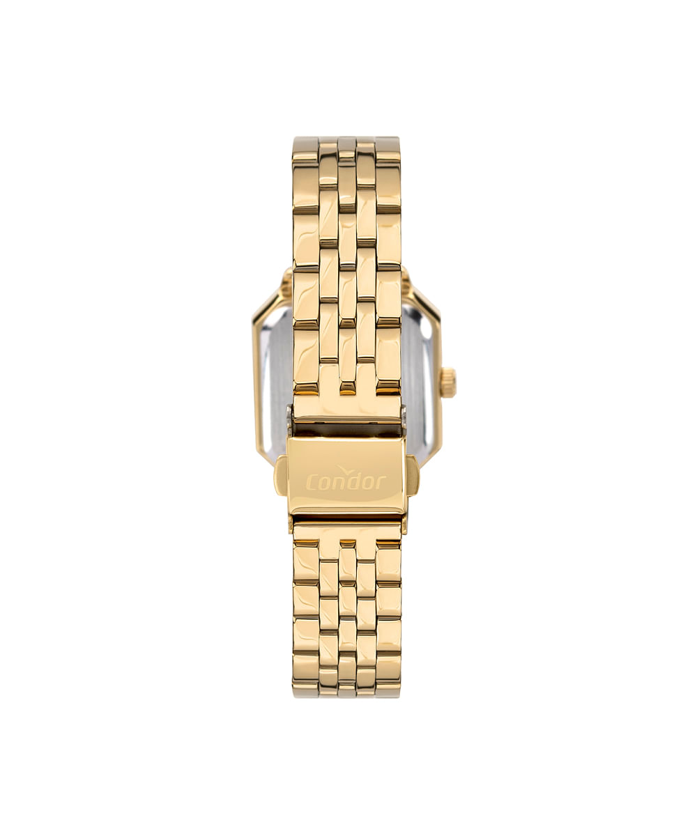 relógio feminino condor analógico co2035mzl4x dourado