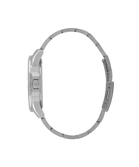 relógio masculino orient analógico calendário mbss1469 g1sx prateado