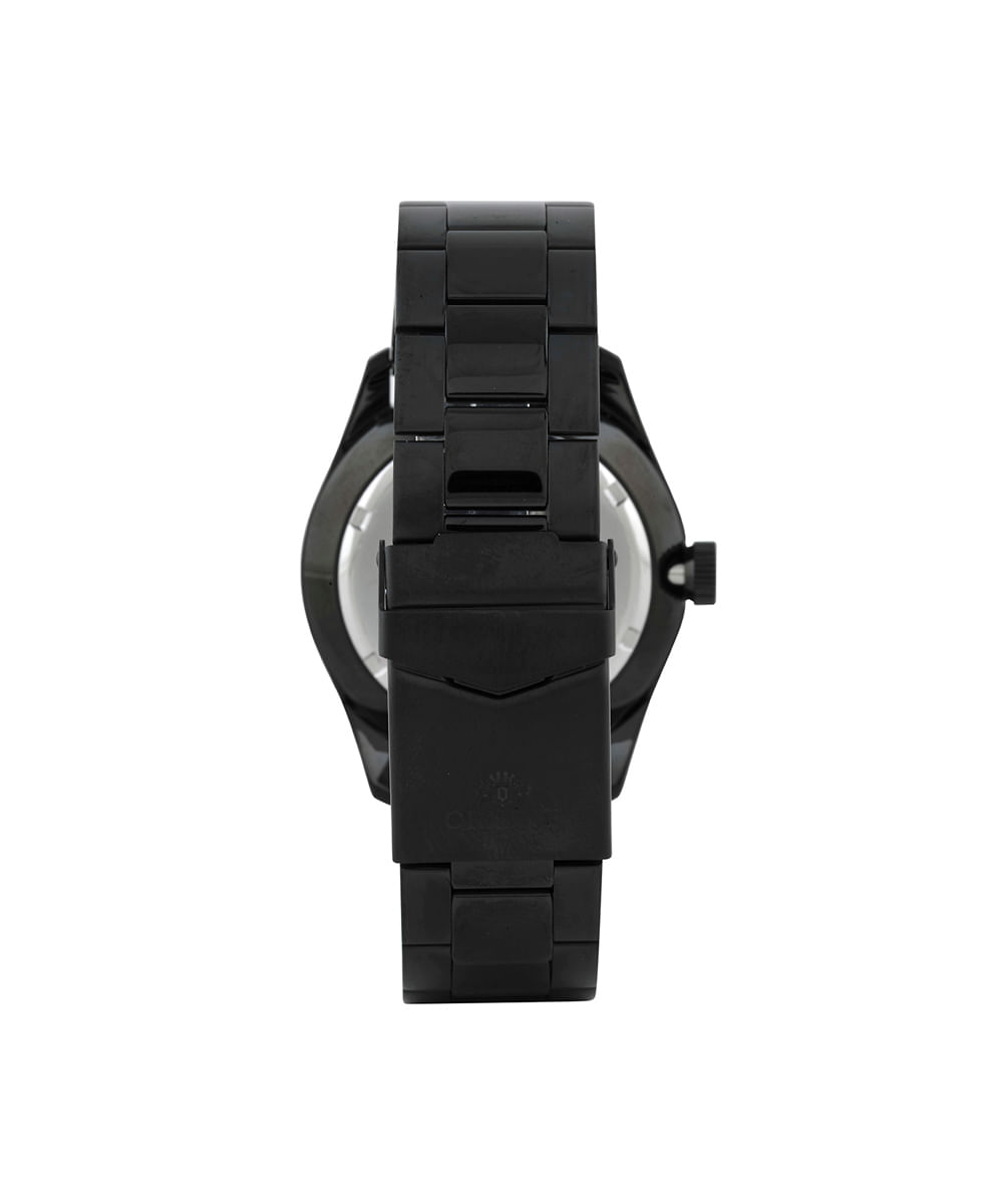 relógio masculino orient analógico calendário mpss1041 p2px preto