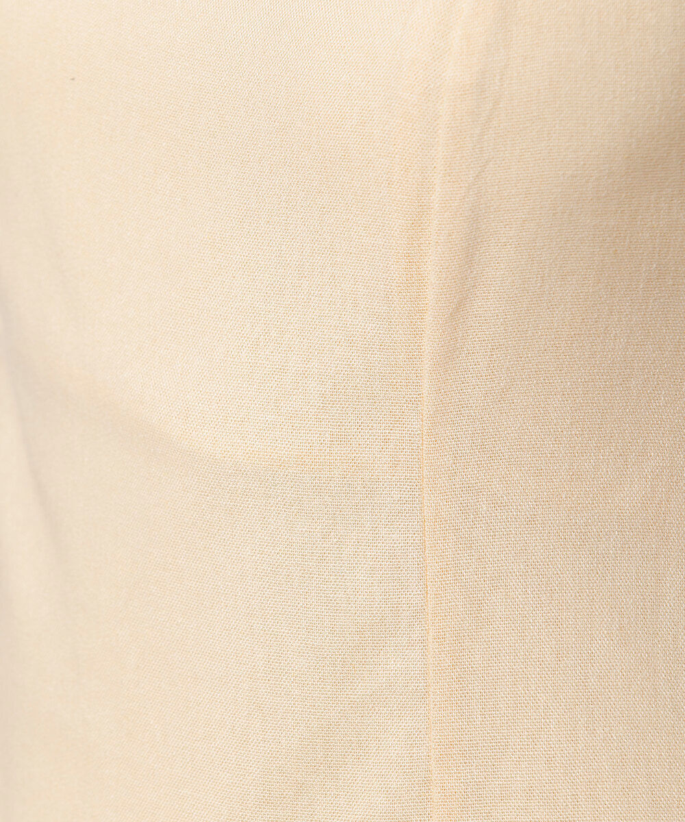 vestido curto feminino com linho decote quadrado mindset amarelo