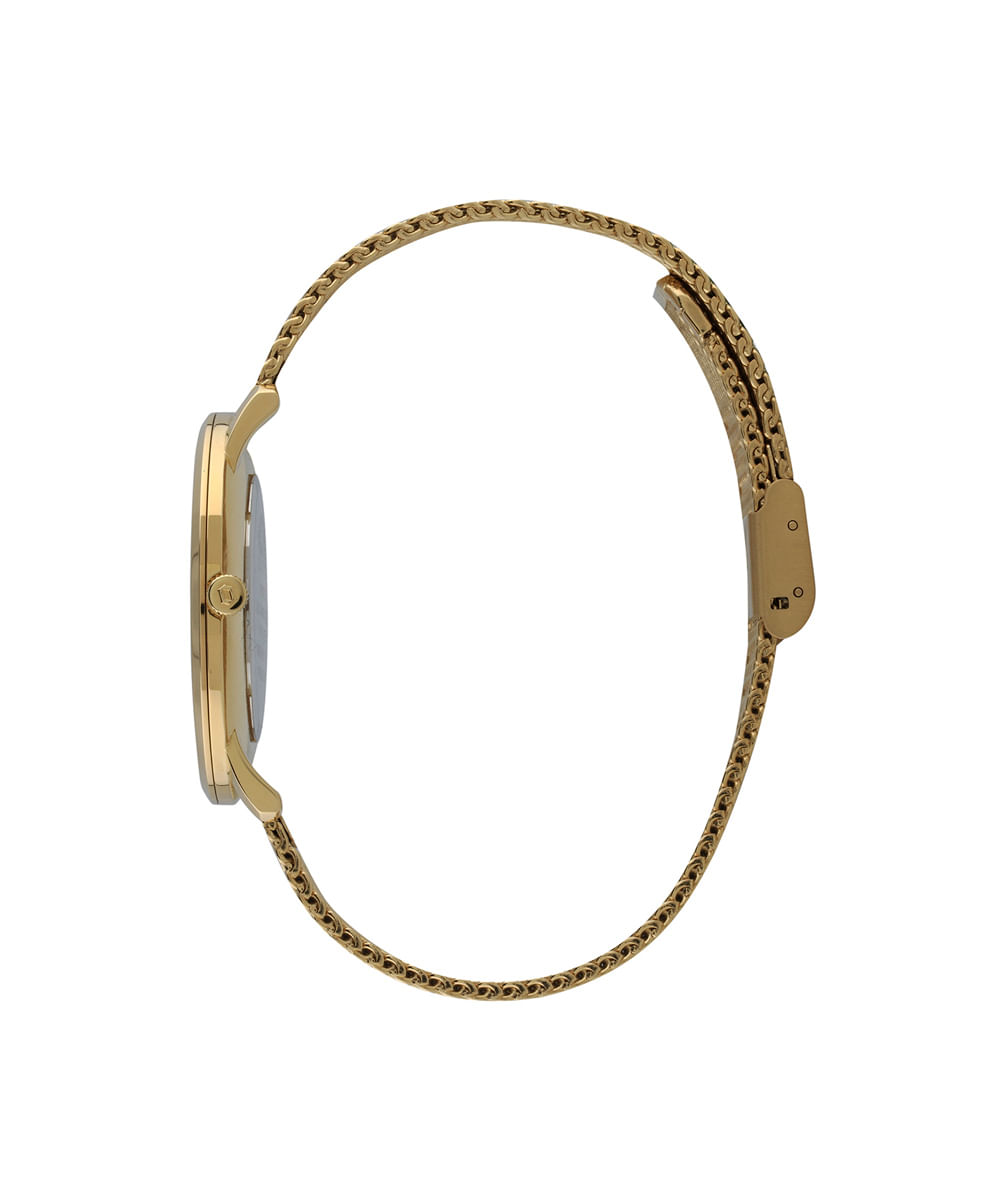relógio masculino orient analógico calendário mgsss005 s1kx dourado