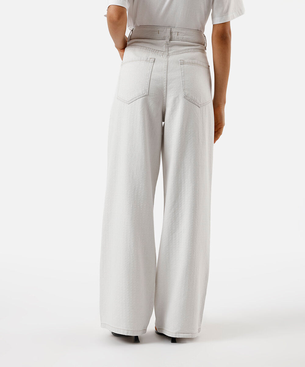 calça skater feminina jeans com brilhos cinza