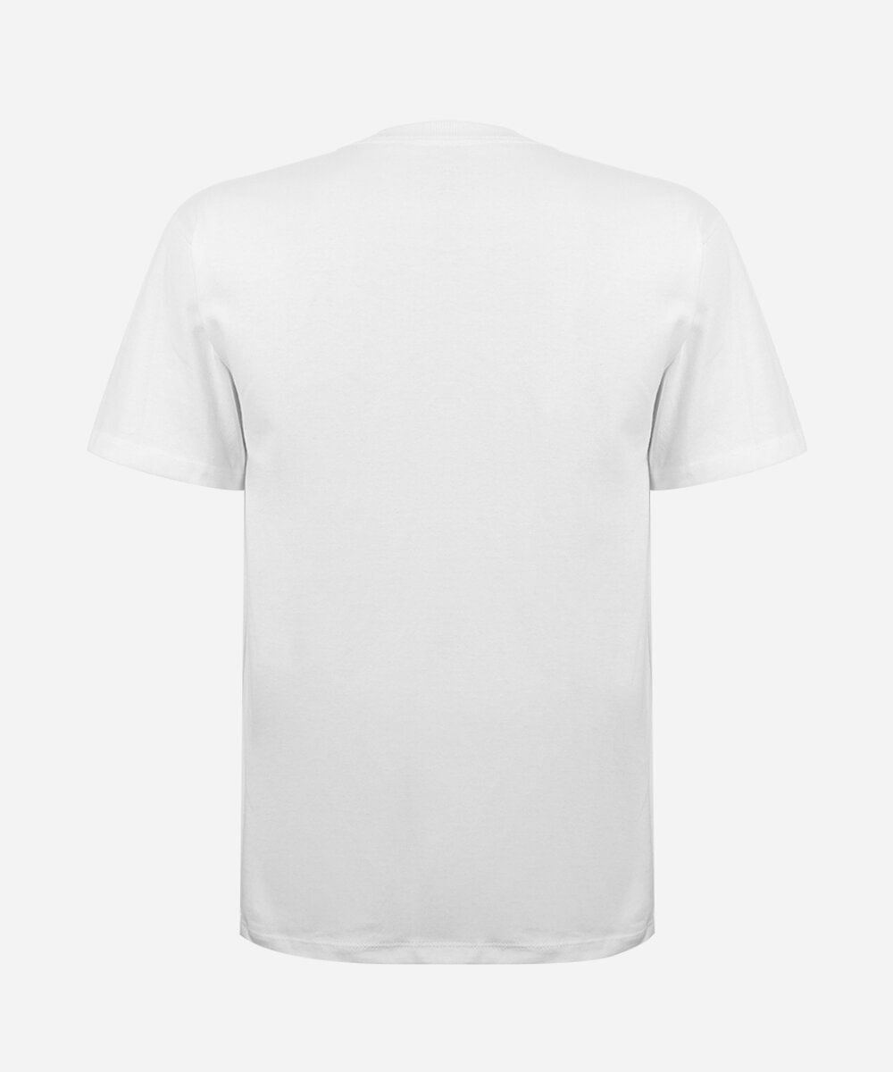 camiseta comfort juvenil em algodão off white