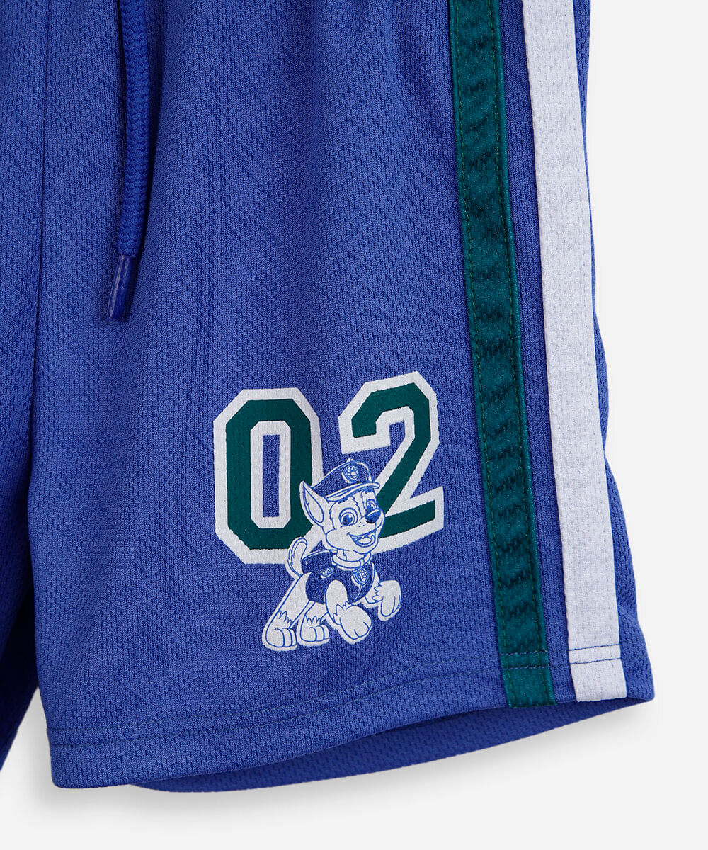conjunto esportivo infantil patrulha canina azul