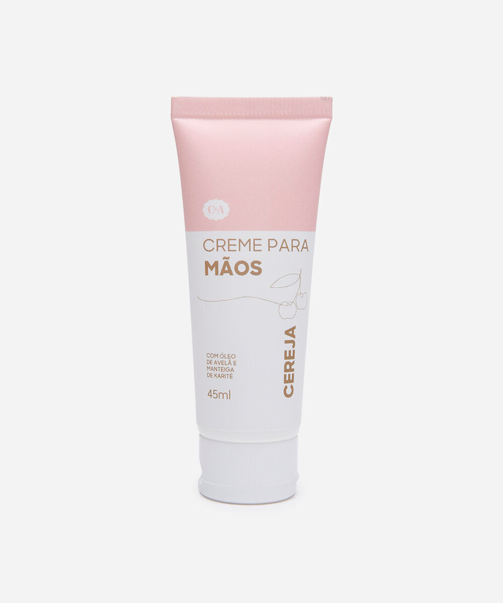 creme para mãos cereja beleza cea