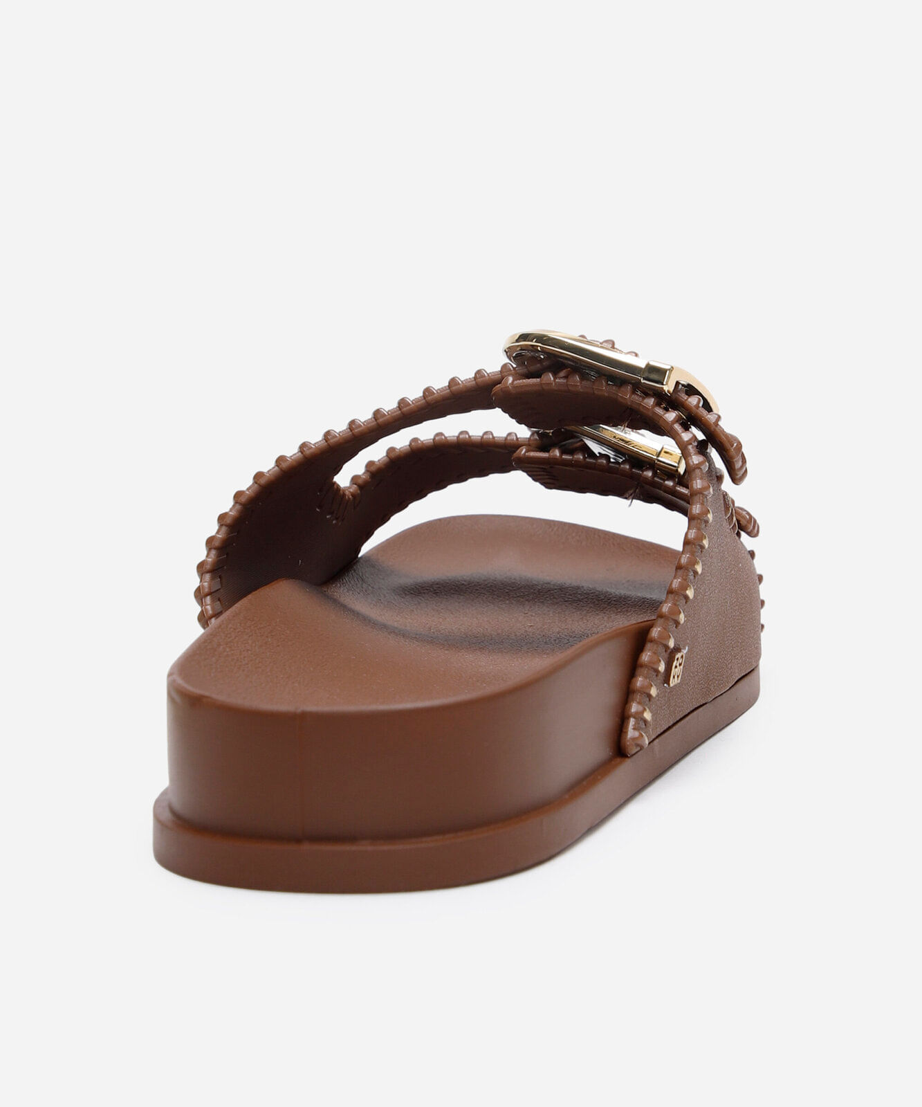 rasteira feminina slide fire zaxy marrom