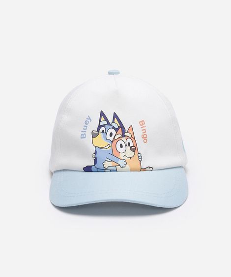 boné aba curva infantil bluey azul