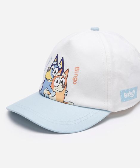 boné aba curva infantil bluey azul