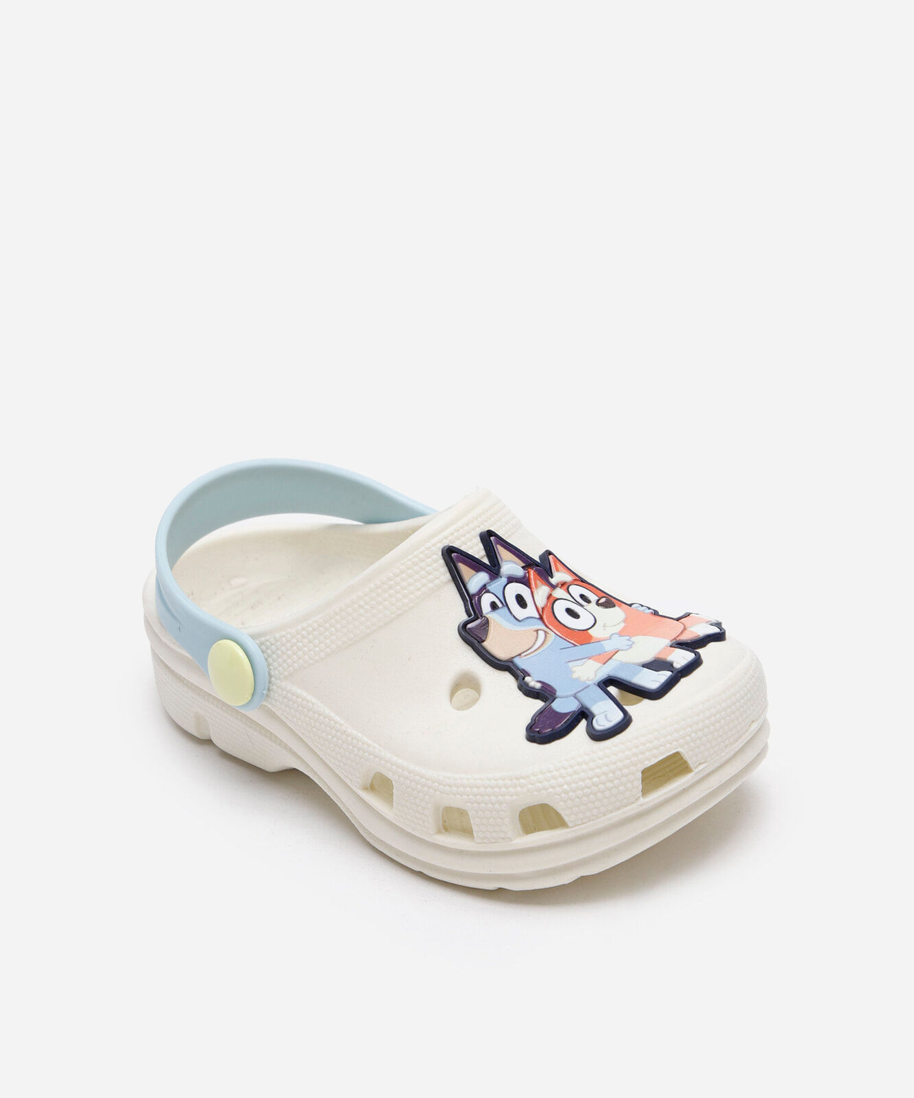 babuche infantil bluey off white