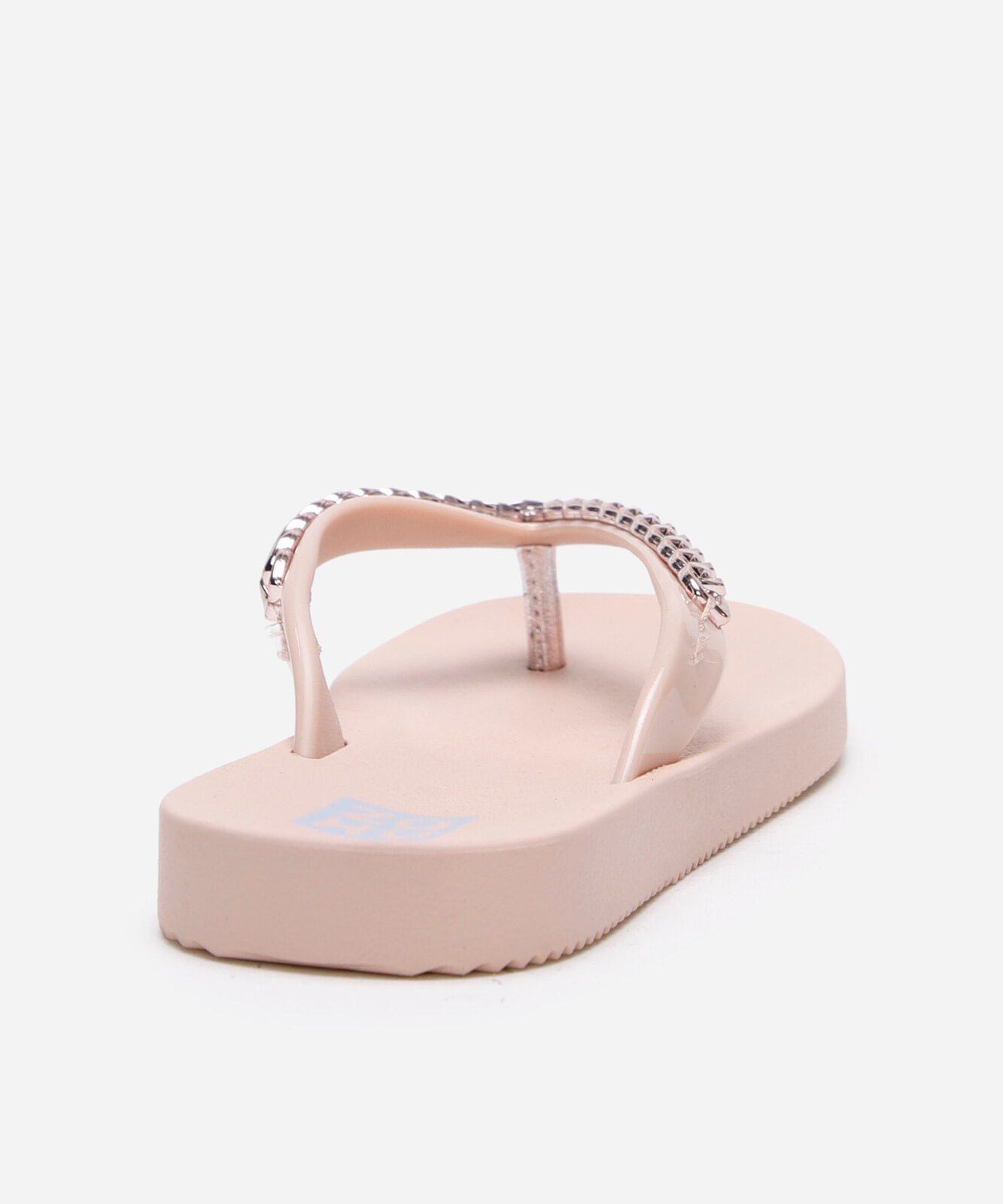 chinelo infantil com corrente zaxy grendene bege