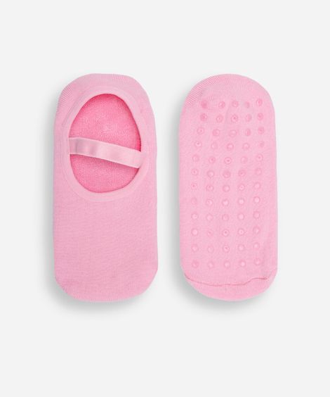 meia sapatilha boneca rosa