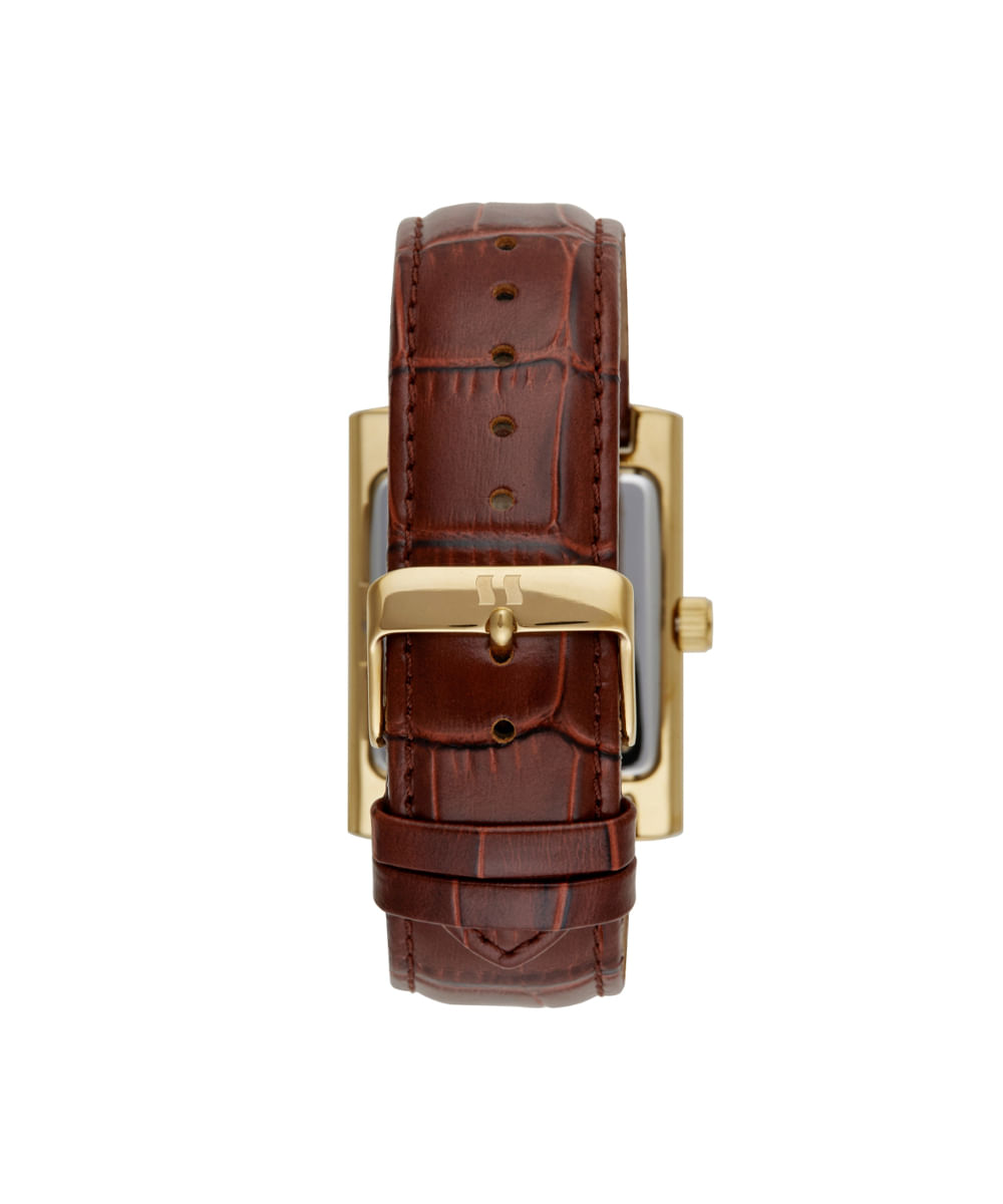 relógio masculino seculus analógico 23744gpsvdc2 dourado