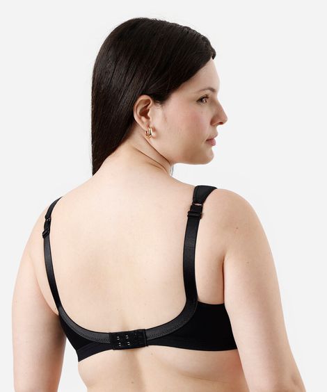 sutiã triângulo feminino demillus plus size preto