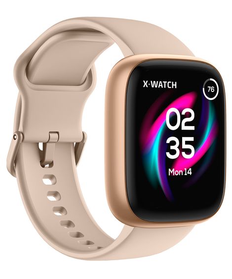 smartwatch feminino x watch xswuqpi003apxtx preto